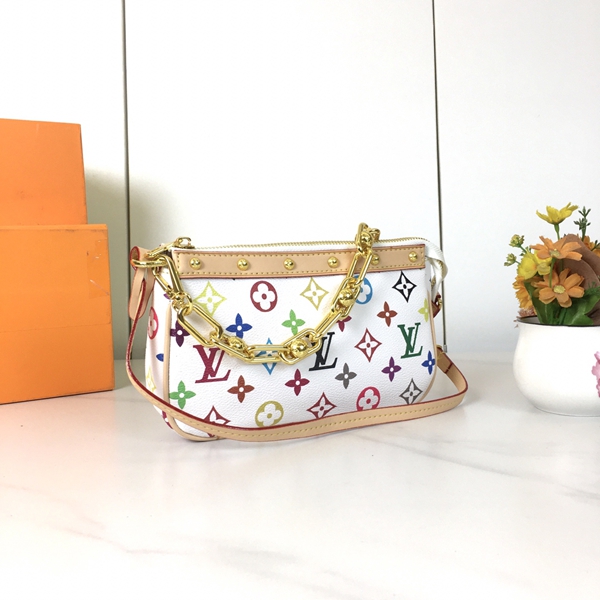 ルイヴィトンバッグ側面デザイン